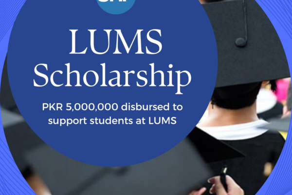 PKR 5 Million disbursed in Scholarships!